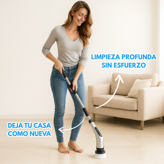 Cepillo Limpiador Eléctrico Olvídate De Fregar