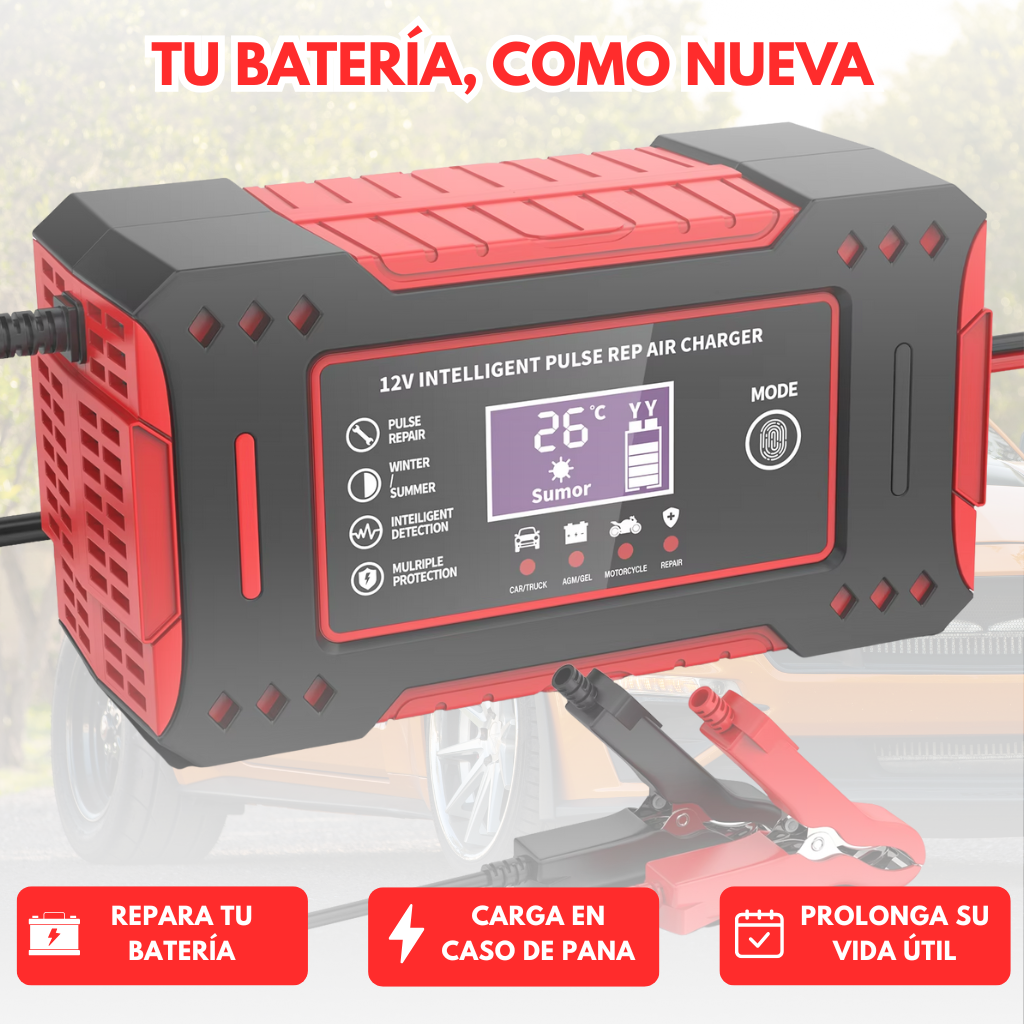 Cargador Y Arrancador Repara Tu Batería
