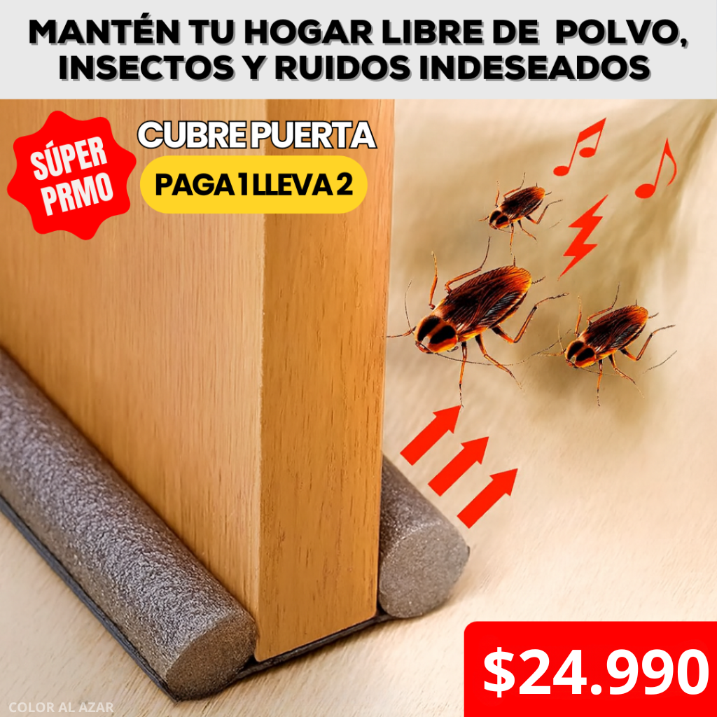 Cubre Puerta Tapa Aire Ruido Y Polvo