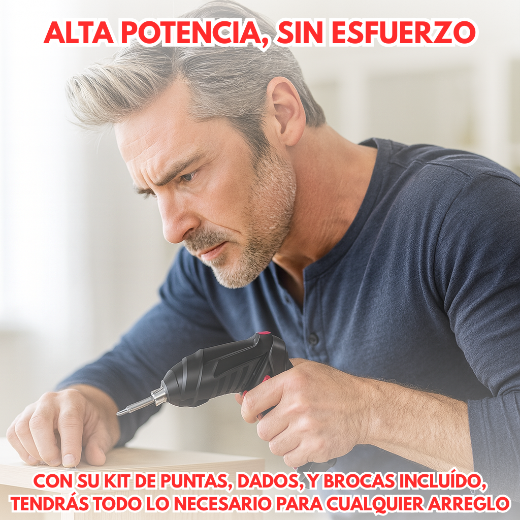 Taladro Destornillador Inalámbrico Profesional