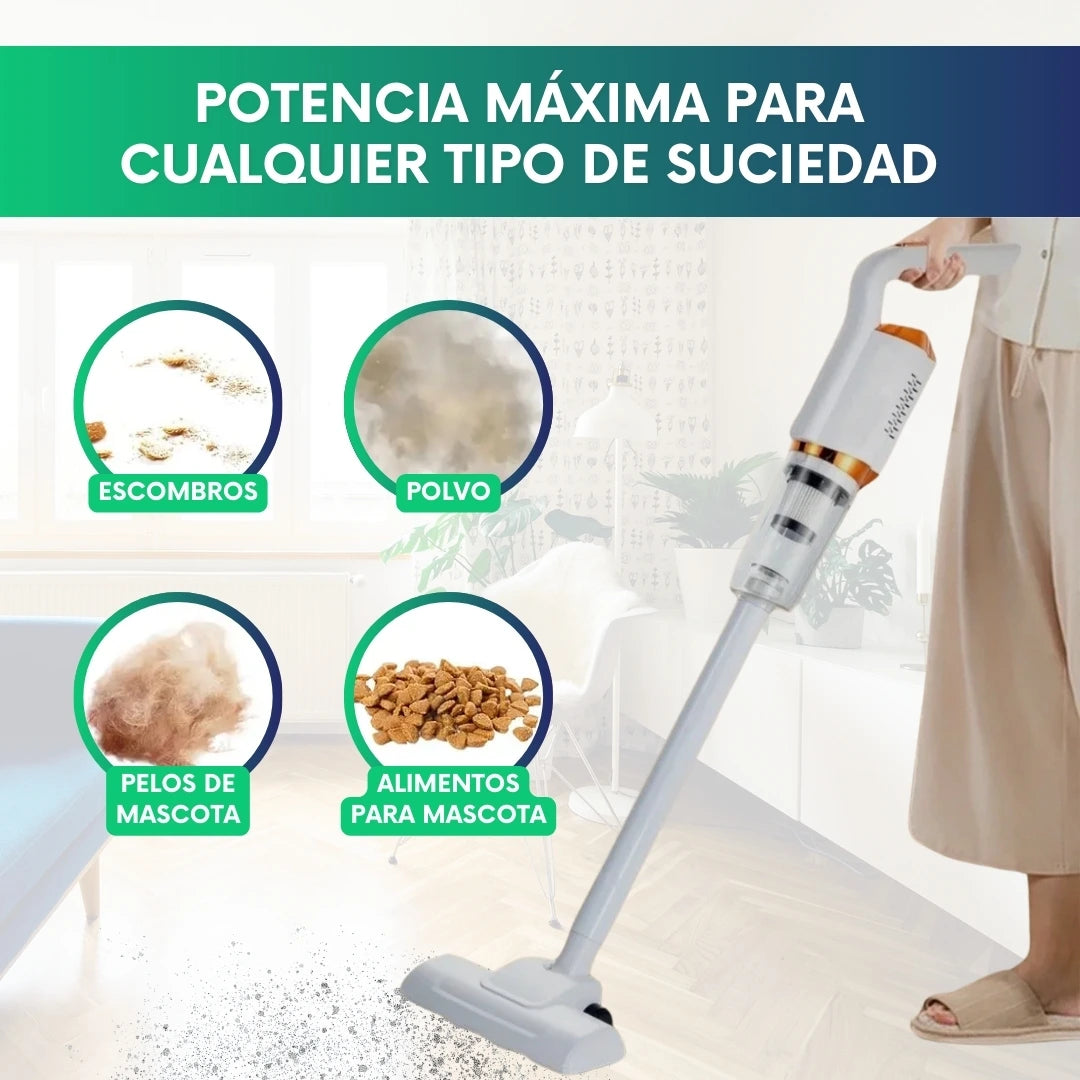 Aspiradora 2 en 1 De Alta Potencia