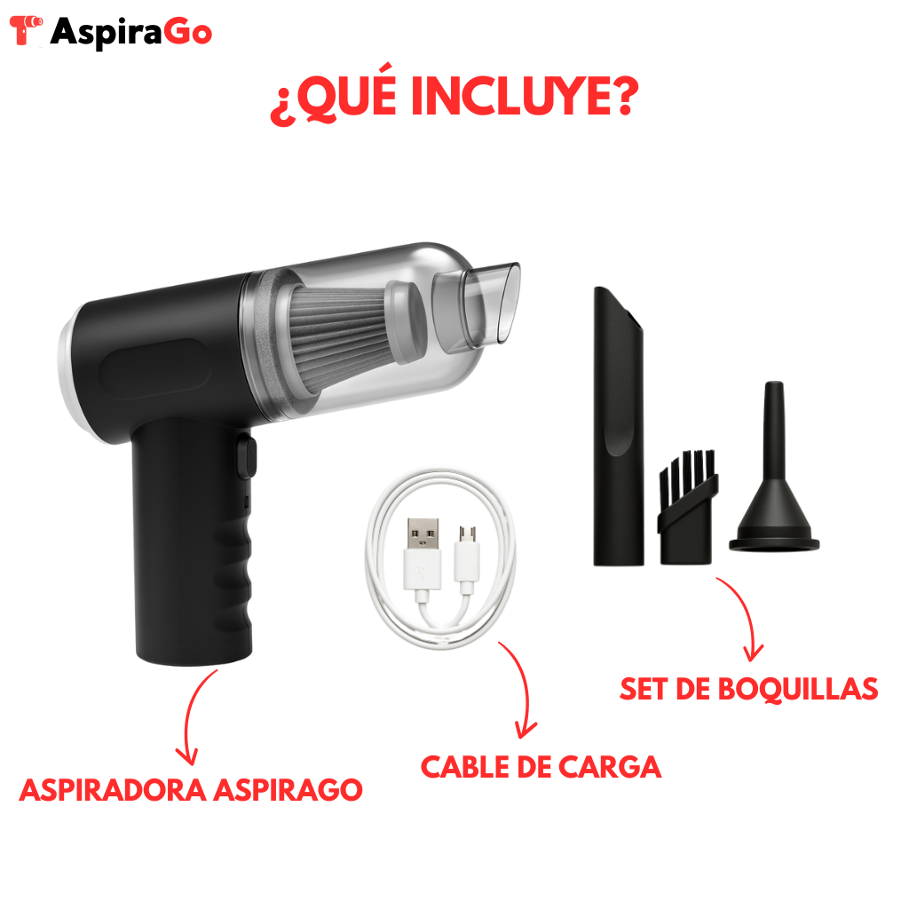 Aspiradora Portátil De Alta Potencia