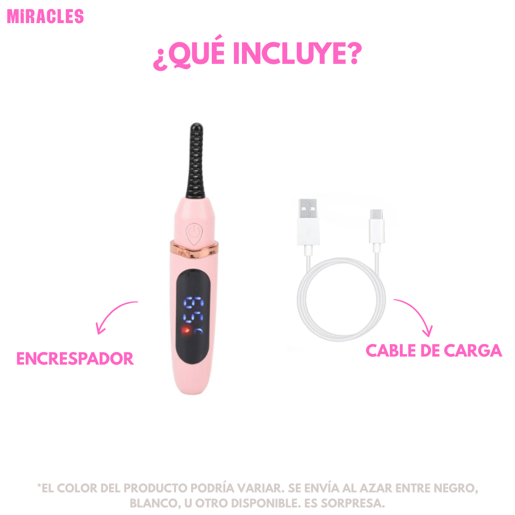 Encrespador Eléctrico Protege Tus Pestañas