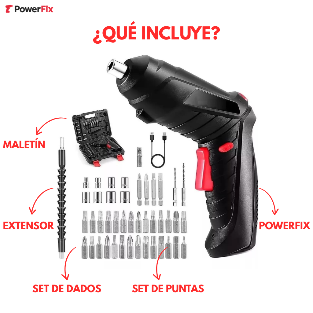 Taladro Destornillador Inalámbrico Profesional