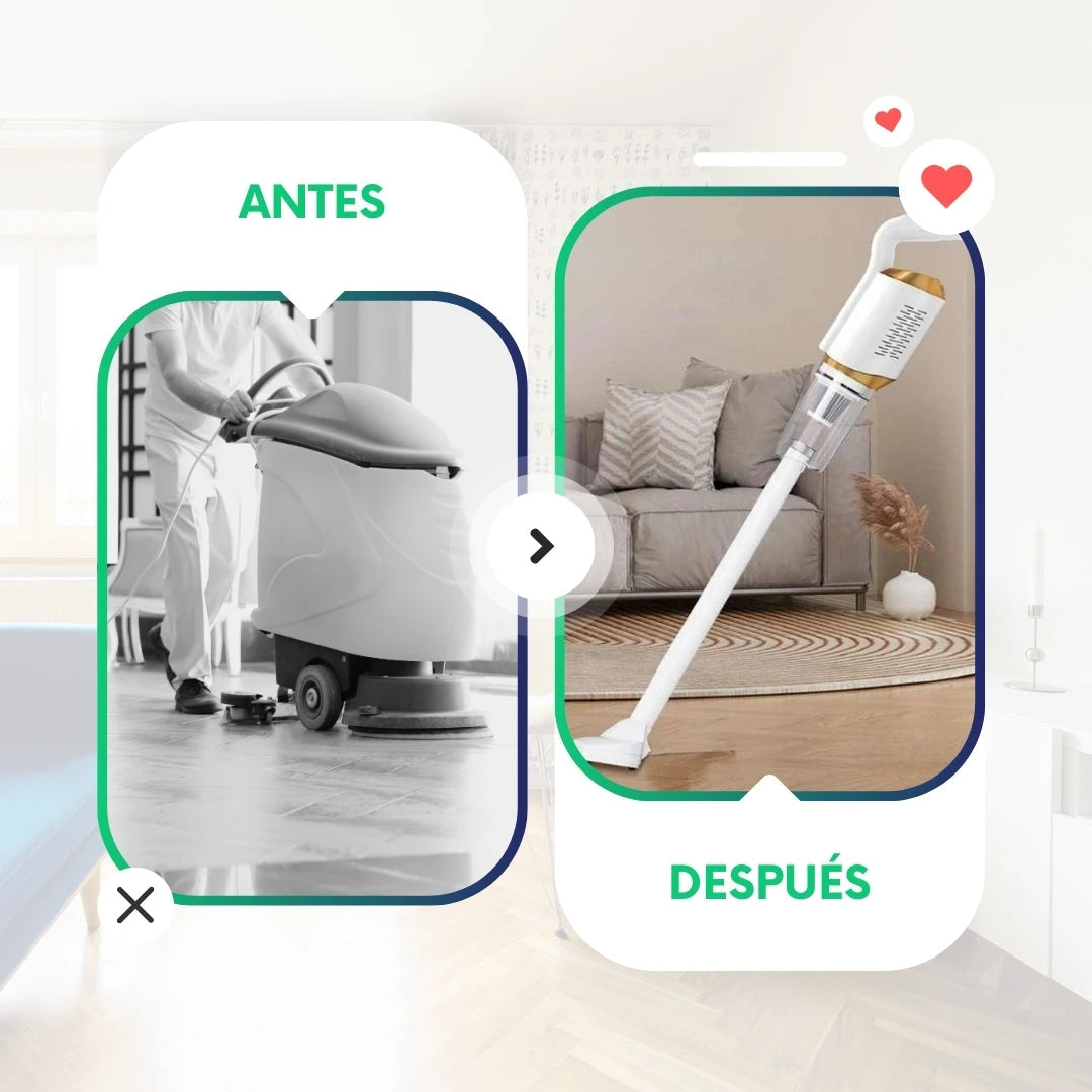 Aspiradora 2 en 1 De Alta Potencia