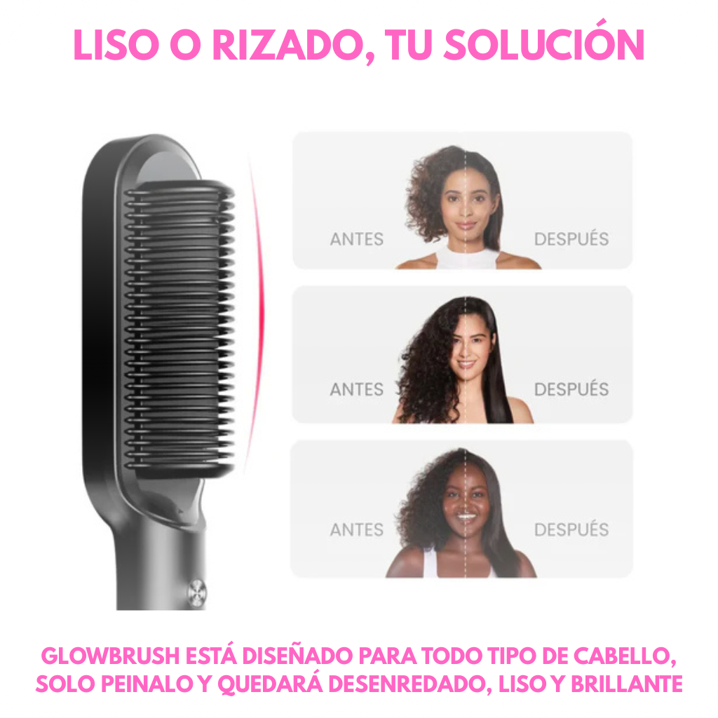 Cepillo Alisador Suavizante Profesional