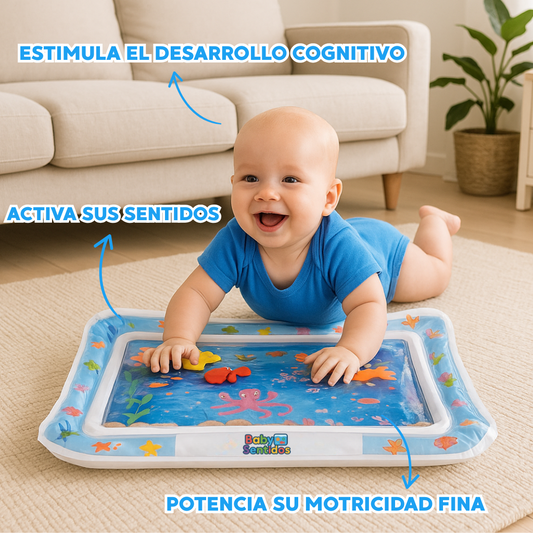 Alfombra Sensorial de Agua para Bebés BabySentidos™