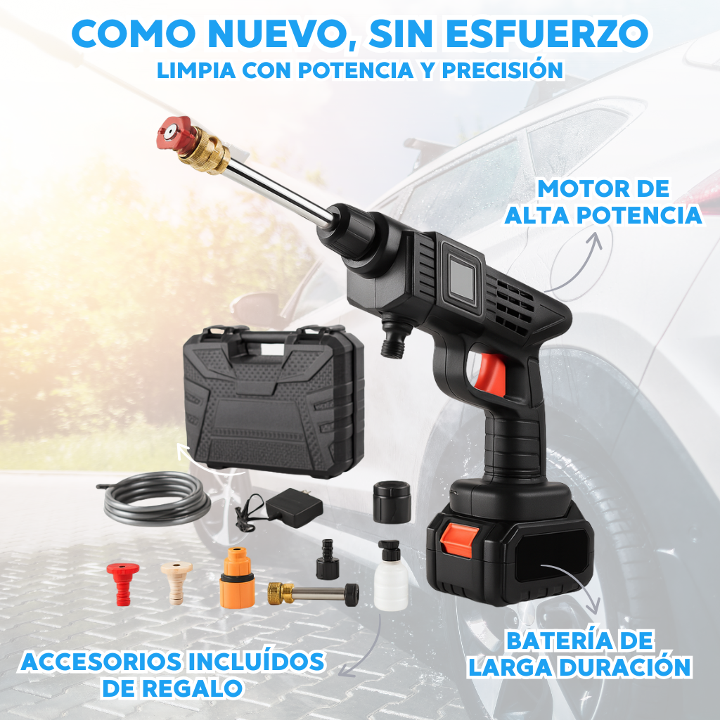 Hidrolavadora Inalámbrica Profesional Ultra-Potente