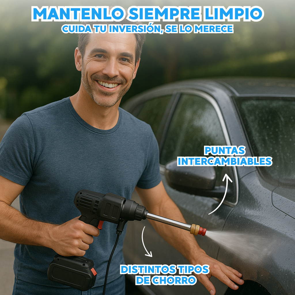 Hidrolavadora Inalámbrica Profesional Ultra-Potente