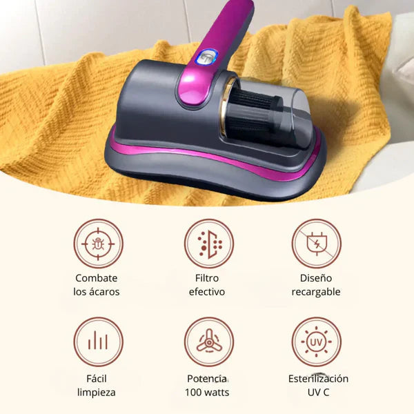 Aspiradora Remueve Ácaros Familia Saludable
