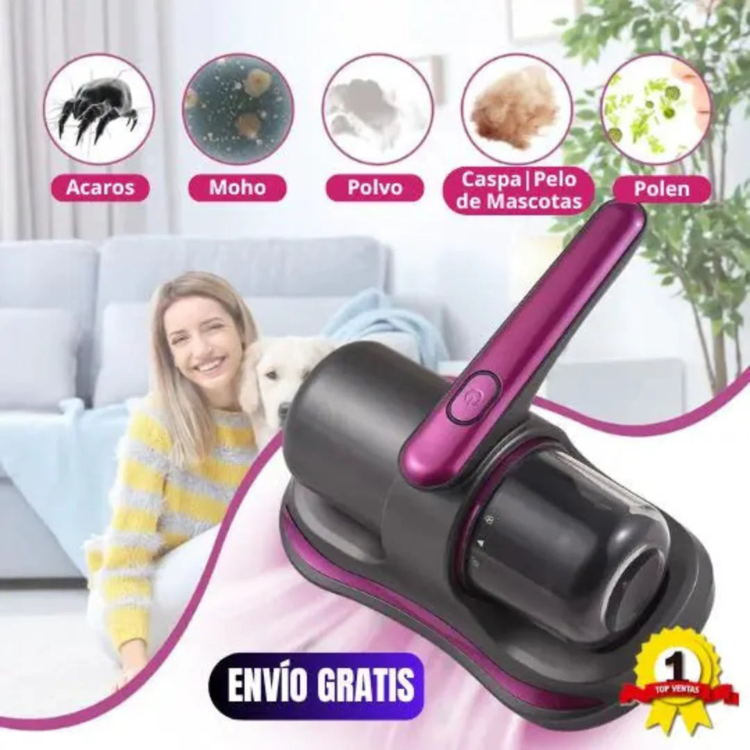 Aspiradora Remueve Ácaros Familia Saludable
