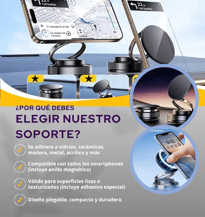 Soporte Magnético Premium Para Celular