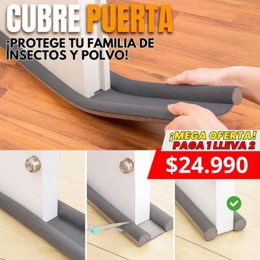 Cubre Puerta Tapa Aire Ruido Y Polvo