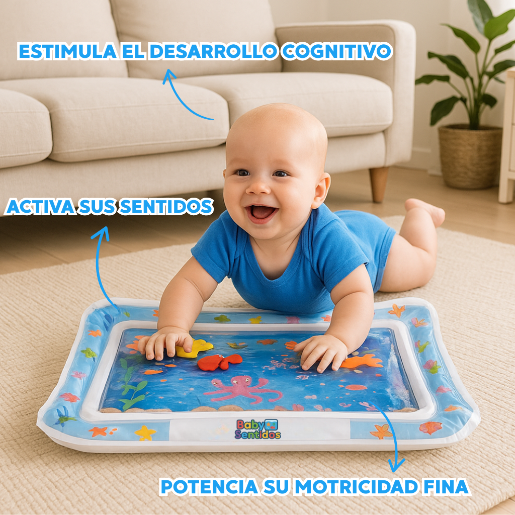 Alfombra Sensorial de Agua para Bebés BabySentidos™