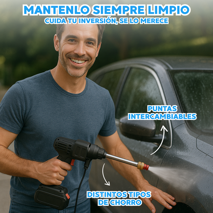 Hidrolavadora Inalámbrica Profesional Ultra-Potente